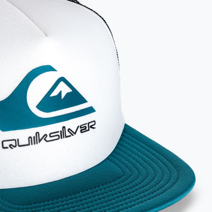 Мъжка бейзболна шапка Quiksilver Foamslayer white/blue 5