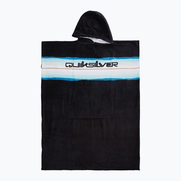 Мъжки пончота Quiksilver Hoody Towel black/blue