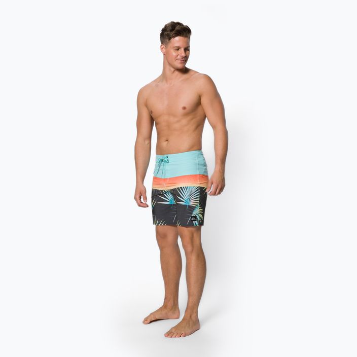 Мъжки къси панталони за плуване Quiksilver Surfsilk Panel 18 Coloured EQYBS04658-KTA6 2
