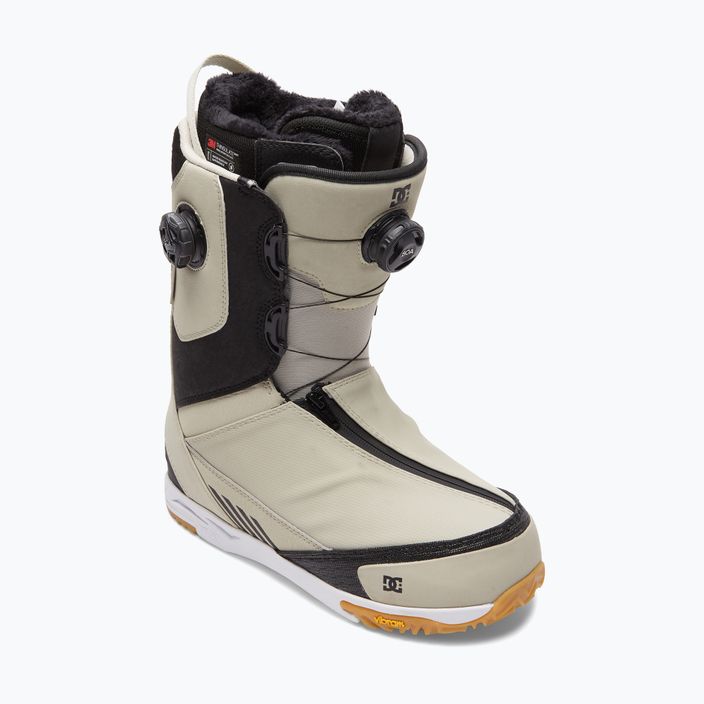 Мъжки обувки за сноуборд DC Transcend off white/gum 10