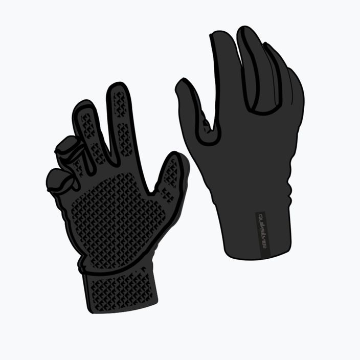 Quiksilver Marathon Sessions 3 mm мъжки еопренови ръкавици черни EQYHN03171 6