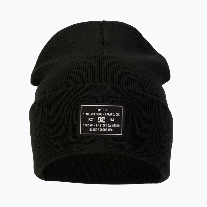 Мъжка зимна шапка DC Label black 2
