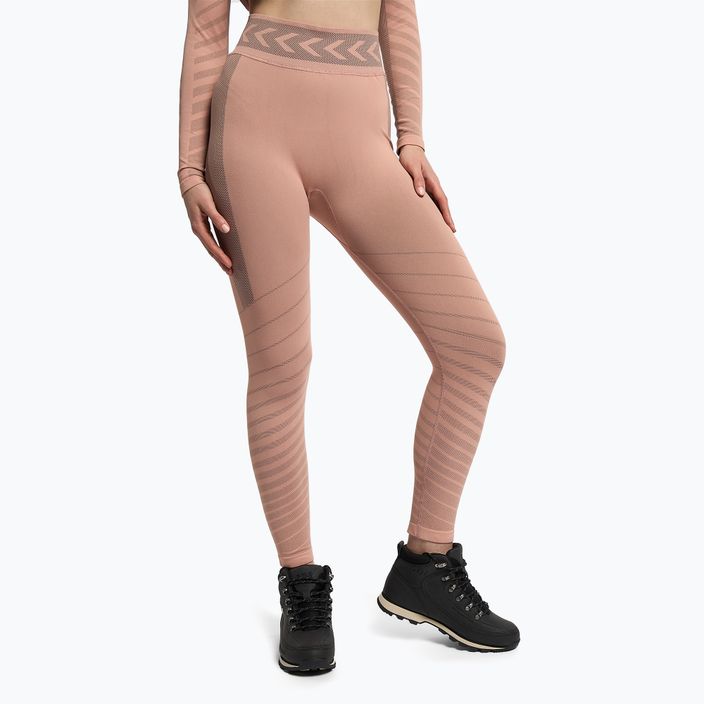 Термоактивни панталони за жени ROXY Base Layer 2021 gray violet