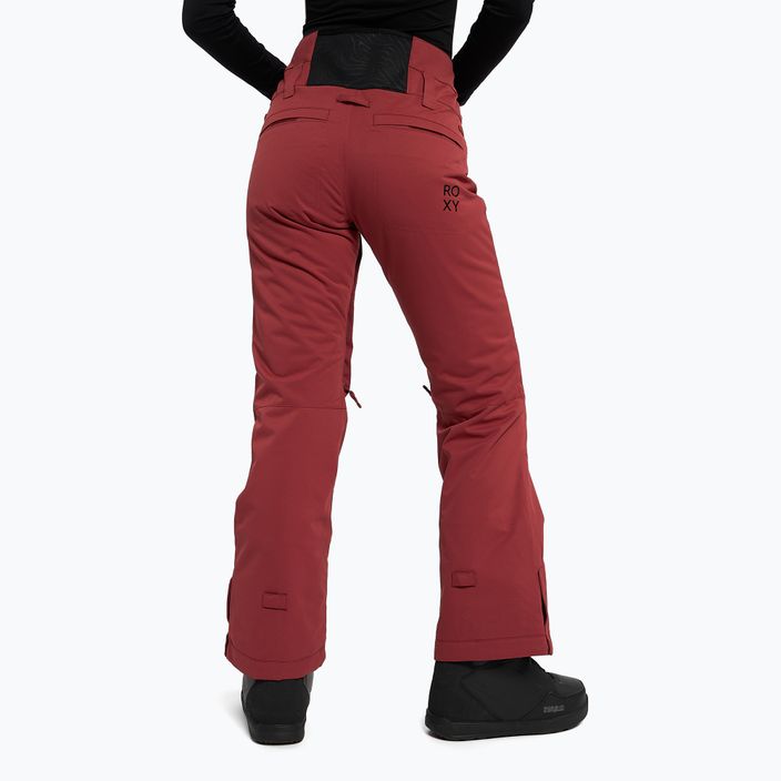 Дамски панталони за сноуборд ROXY Diversion 2021 brick red 4