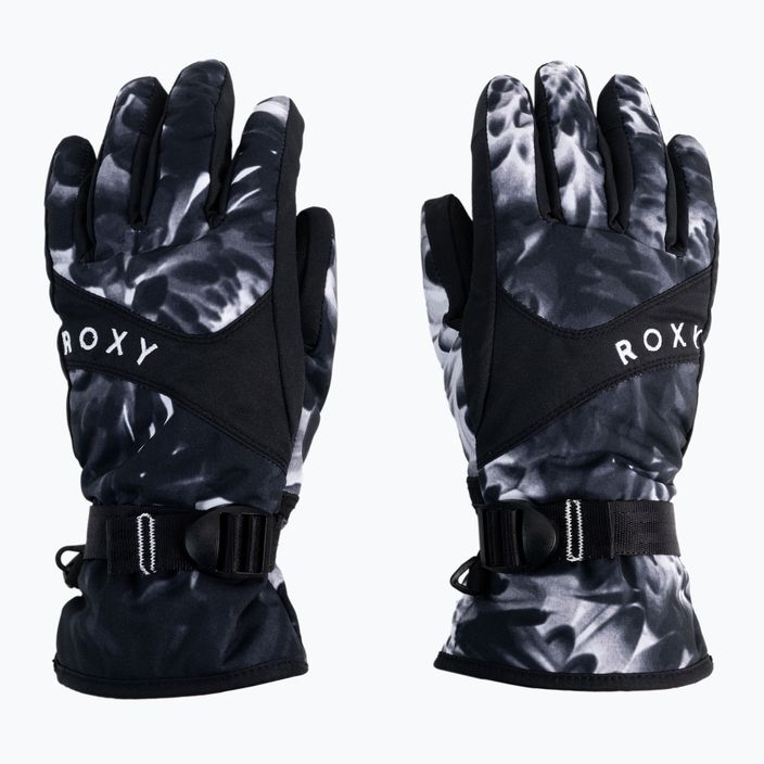 Дамски ръкавици за сноуборд ROXY Jetty 2021 true black future flower 3