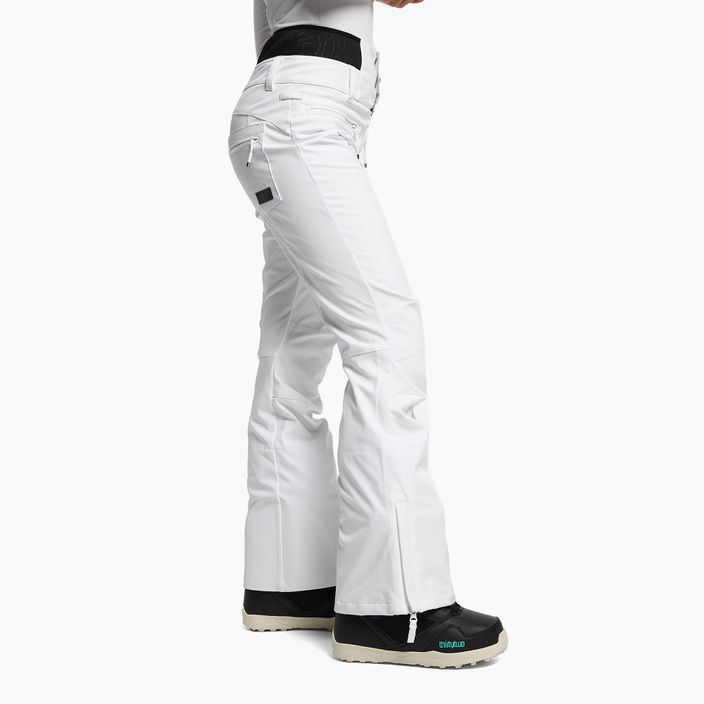 Дамски панталони за сноуборд ROXY Rising High 2021 bright white 3