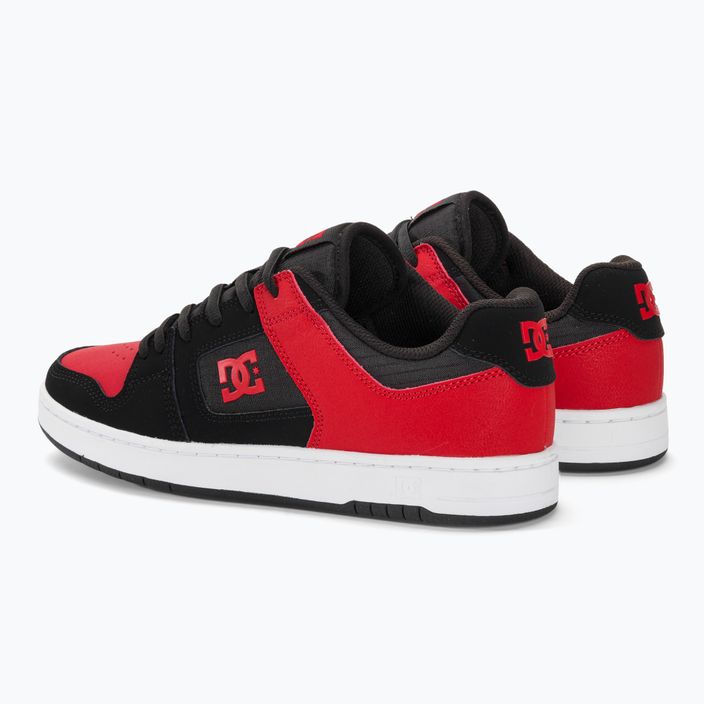 DC Manteca 4 мъжки обувки черно/атлетично червено 3