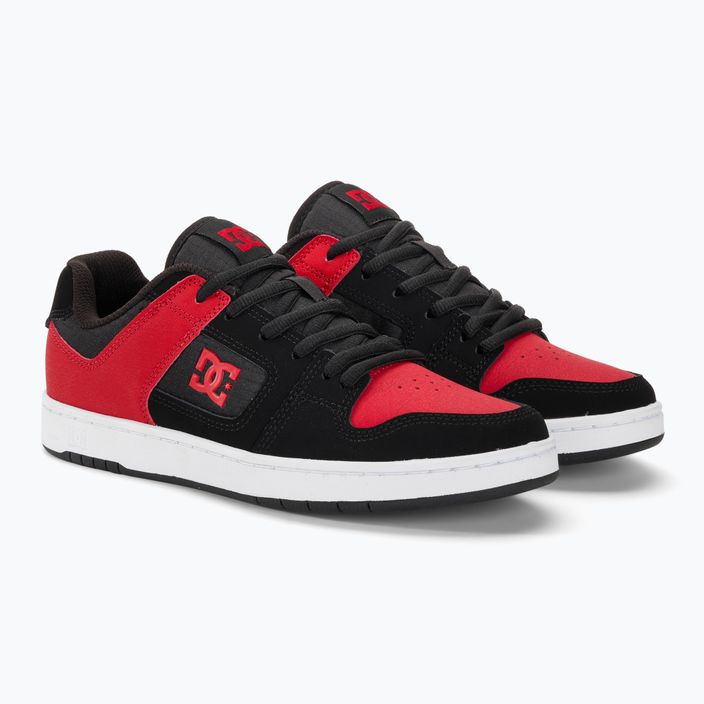 DC Manteca 4 мъжки обувки черно/атлетично червено 4