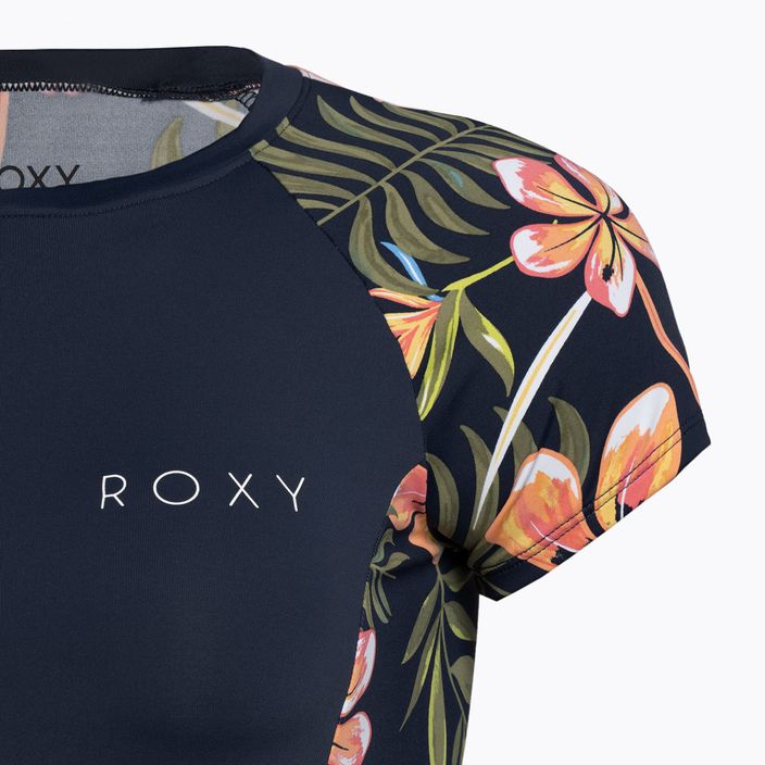 Дамска тениска за плуване ROXY Printed 2021 mood indigo tropical depht 3
