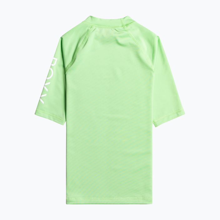 Детска тениска за плуване ROXY Wholehearted 2021 pistachio green 2
