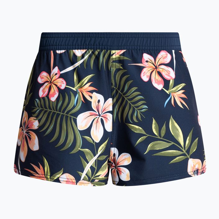 Дамски къси панталони за плуване ROXY Into The Sun Printed 2" 2021 mood indigo tropical depht