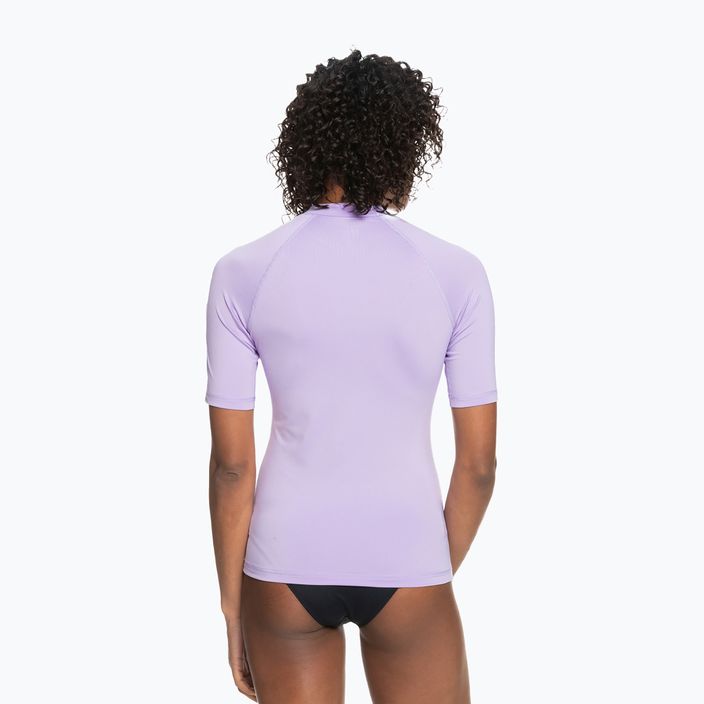 Дамска тениска за плуване ROXY Whole Hearted 2021 purple rose 3