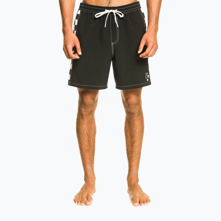 Мъжки къси панталони за плуване Quiksilver Original Arch Volley 17", черни EQYJV03995-KVJ0 2