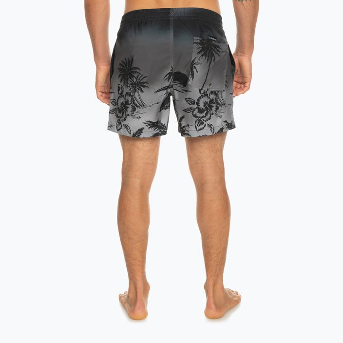Мъжки къси панталони за плуване Quiksilver Everyday Paradise Volley 15", сиви EQYJV03999-KVJ6 3