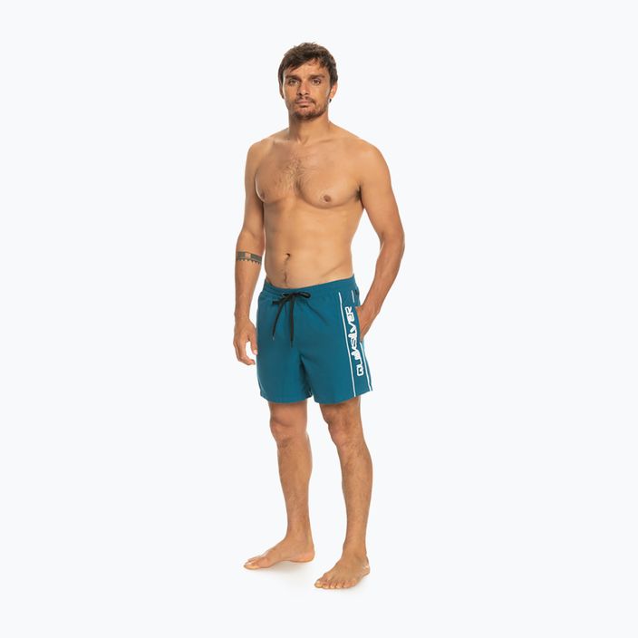 Мъжки къси панталони за плуване Quiksilver Everyday Vert Volley 16", сини EQYJV03987-BSG0 4