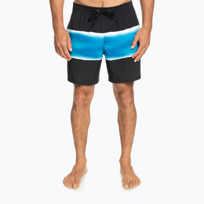 Quiksilver мъжки къси панталони за плуване Surfsilk Air-Brush Volley 17", черни EQYJV04011 2