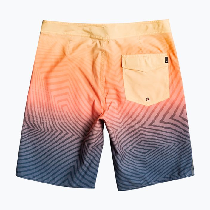 Мъжки къси панталони за плуване Everyday Warp Fade 20" в оранжево и тъмносиньо EQYBS04790-BSL6 2