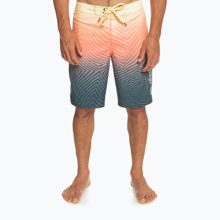 Мъжки къси панталони за плуване Everyday Warp Fade 20" в оранжево и тъмносиньо EQYBS04790-BSL6 3
