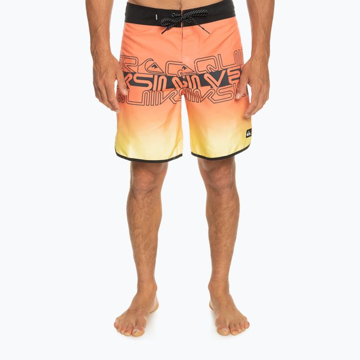 Quiksilver Everyday Scallop 19" къси панталони за плуване за мъже оранжев EQYBS04791-MHV6 2