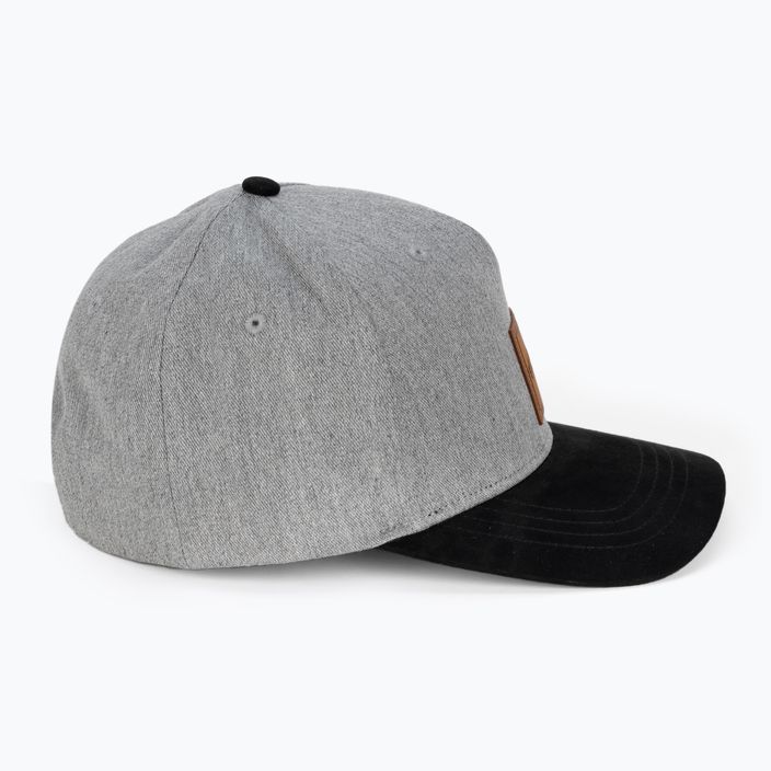 Мъжка бейзболна шапка Billabong Stacked Snapback grey heather 2