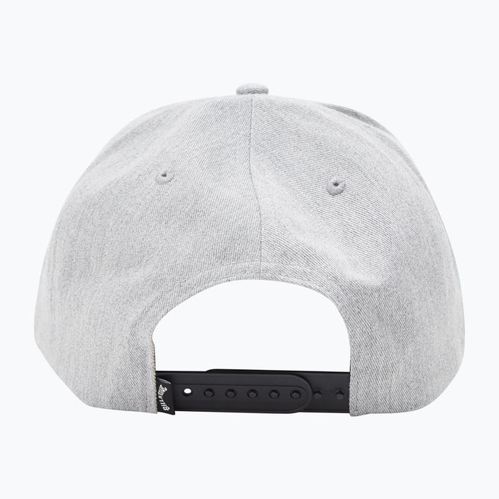 Мъжка бейзболна шапка Billabong Stacked Snapback grey heather 7