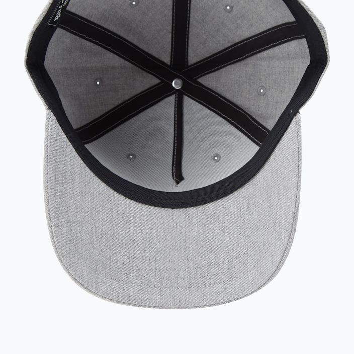 Мъжка бейзболна шапка Billabong Stacked Snapback grey heather 8