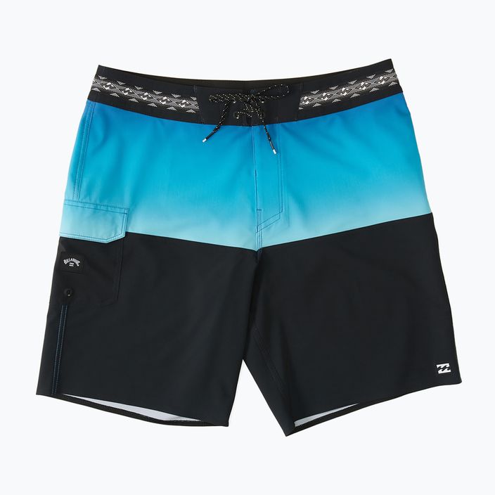Мъжки къси панталони за плуване Billabong Fifty50 Pro neon blue
