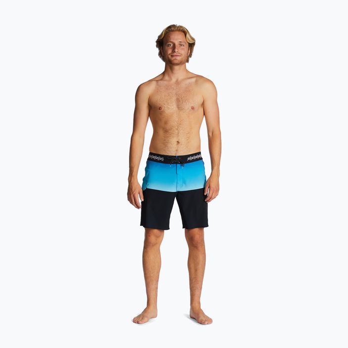 Мъжки къси панталони за плуване Billabong Fifty50 Pro neon blue 3