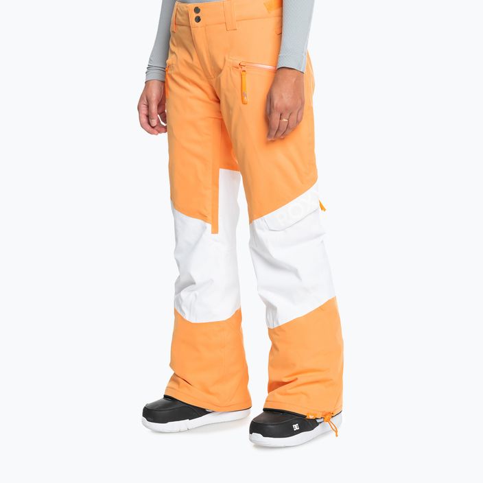 Дамски панталони за сноуборд ROXY Chloe Kim Woodrose mock orange 2