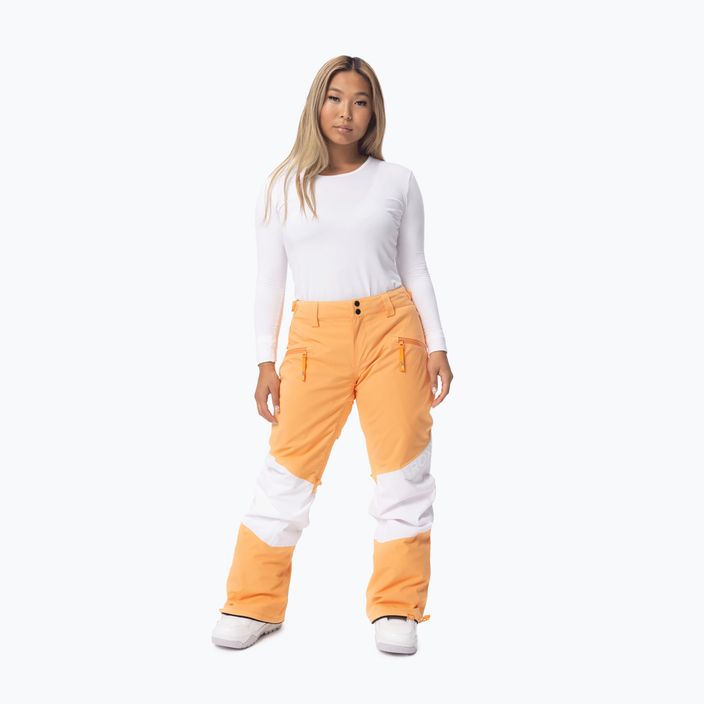 Дамски панталони за сноуборд ROXY Chloe Kim Woodrose mock orange 4