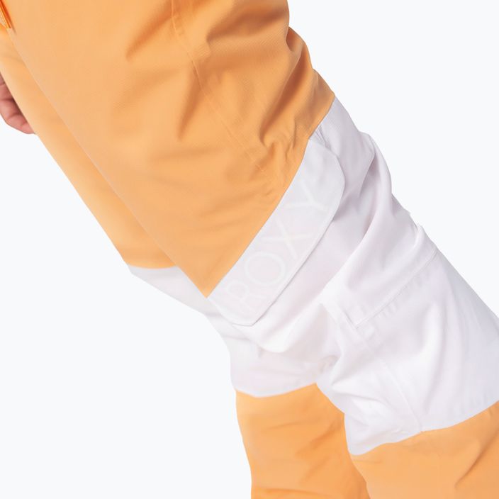 Дамски панталони за сноуборд ROXY Chloe Kim Woodrose mock orange 6