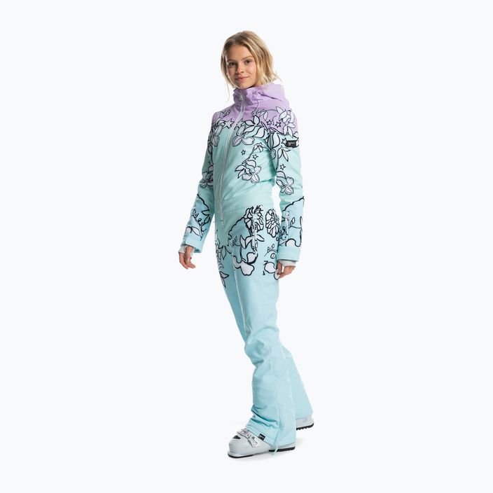 Дамски ски костюм ROXY X Rowley Ски панаир aqua laurel floral 2