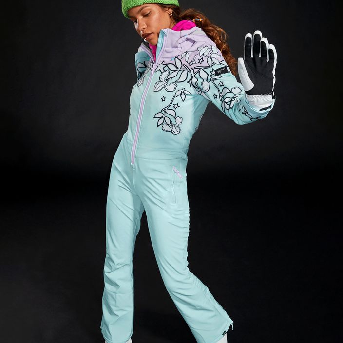 Дамски ски костюм ROXY X Rowley Ски панаир aqua laurel floral 7