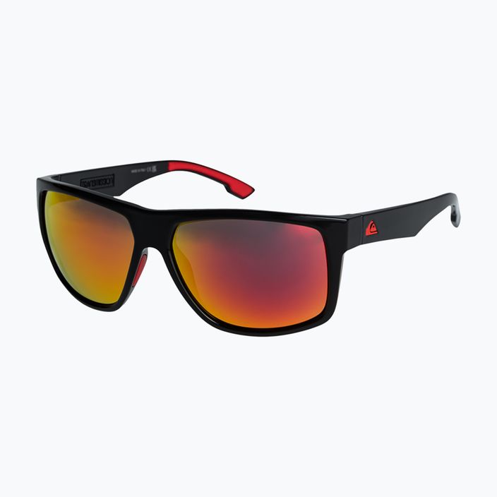 Мъжки слънчеви очила Quiksilver Transmission black ml red