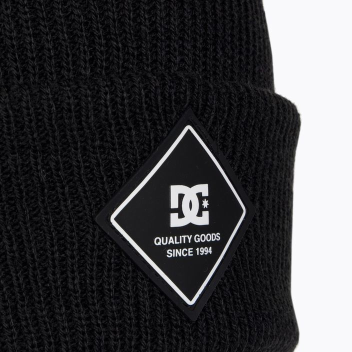 Мъжка зимна шапка DC Label black 4