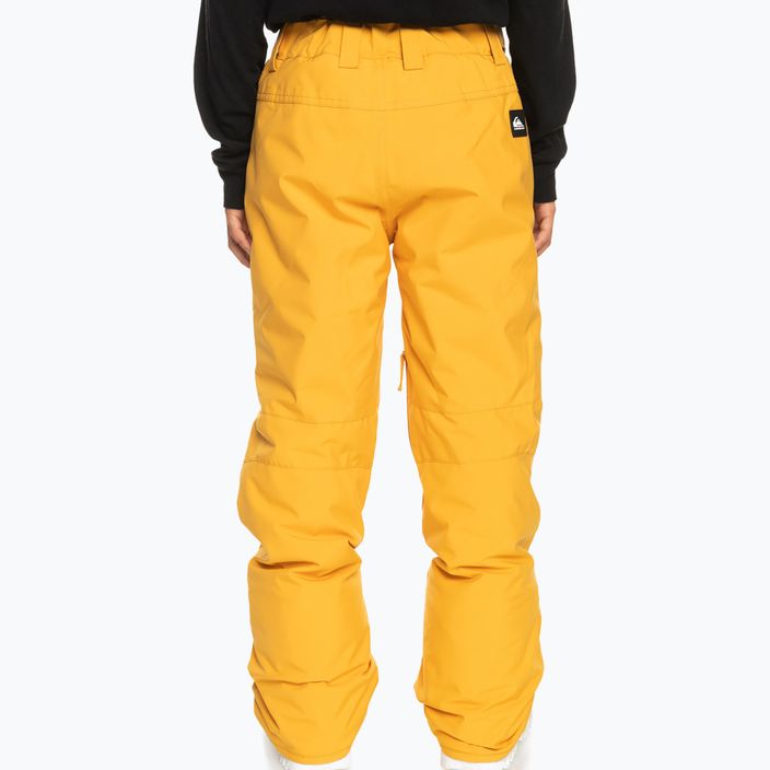Quiksilver Estate Детски панталони за сноуборд Youth mineral yellow 2