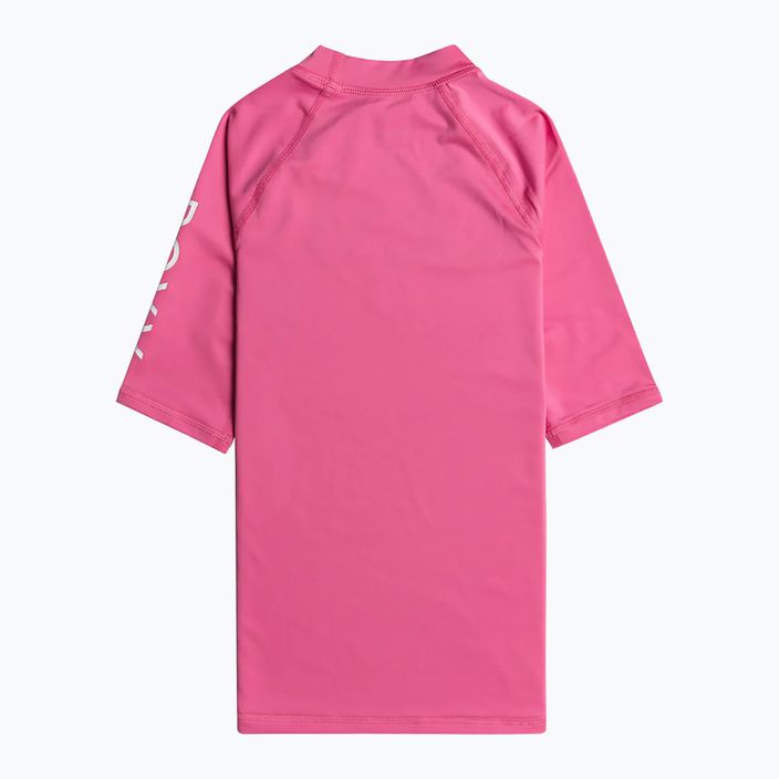 Детска блуза за плуване ROXY Wholehearted шокиращо розово 2
