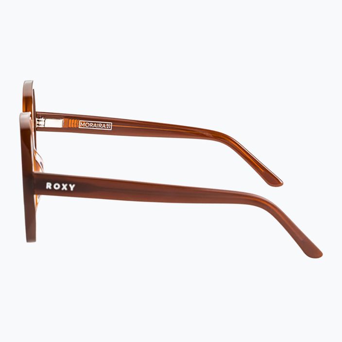Дамски слънчеви очила Roxy Moraira с лъскав цвят корен бира/розово 4