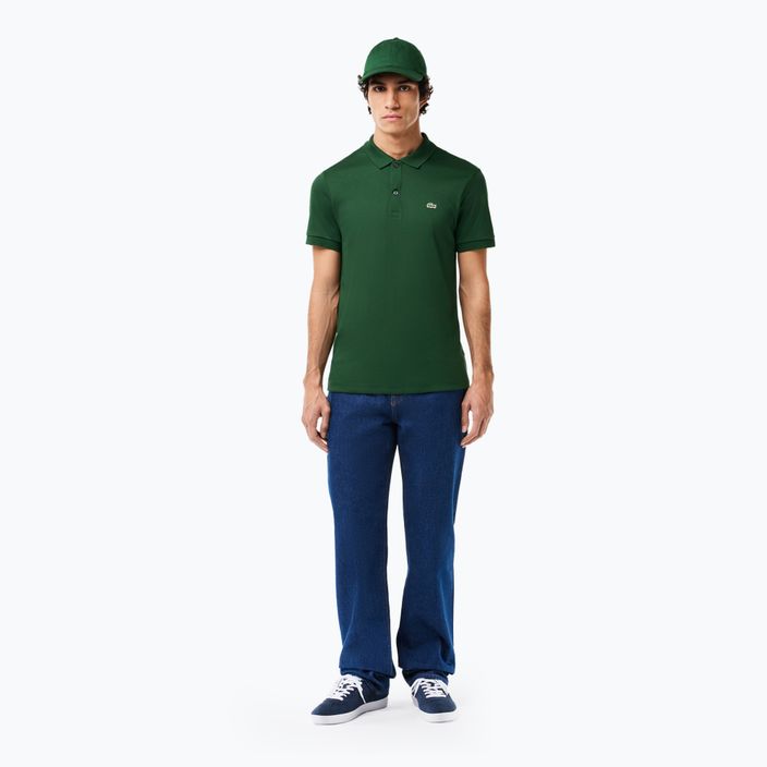 Мъжка поло риза Lacoste DH2050 зелена 3