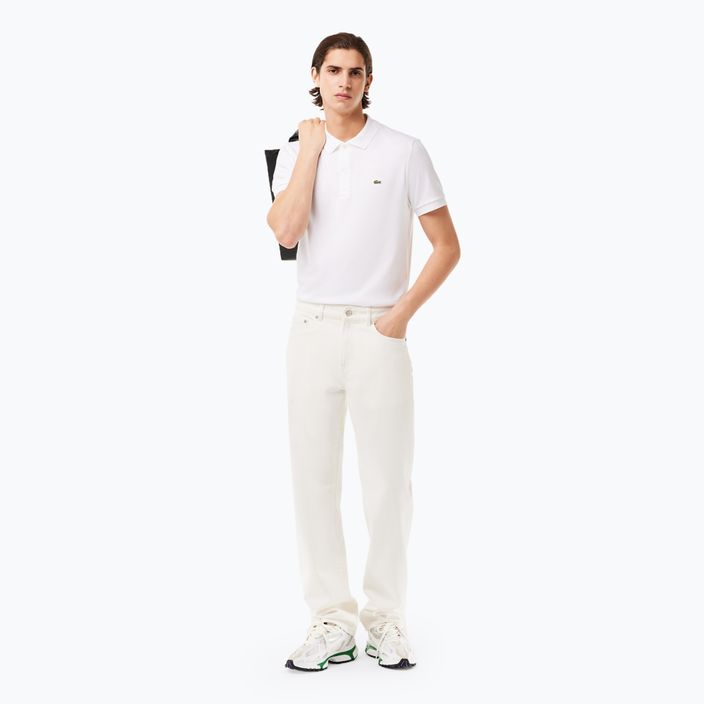 Мъжка поло риза Lacoste DH2050 white 3