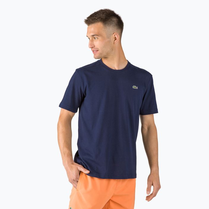 Мъжка тениска Lacoste в тъмносиньо TH7618 2