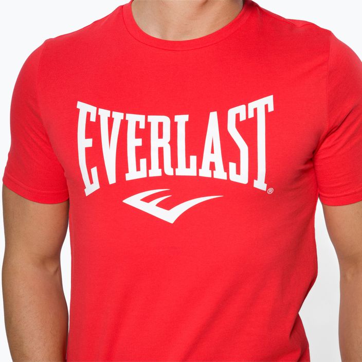 Мъжка тренировъчна тениска EVERLAST Russel червена 807580-60 4