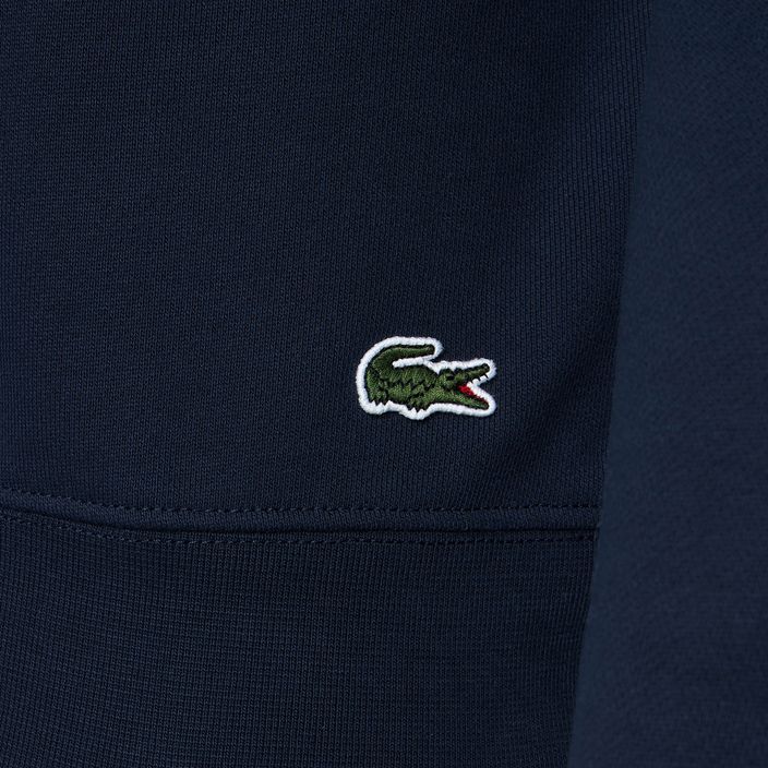 Мъжки потник Lacoste SH1281 в тъмносиньо 4