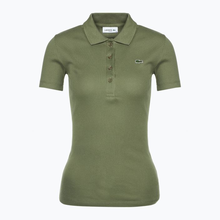 Дамска поло риза Lacoste DF5377 каки