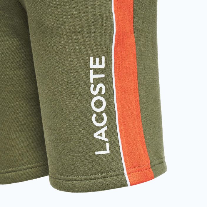 Детски къси панталони Lacoste GJ2462 khaki-buoy 3