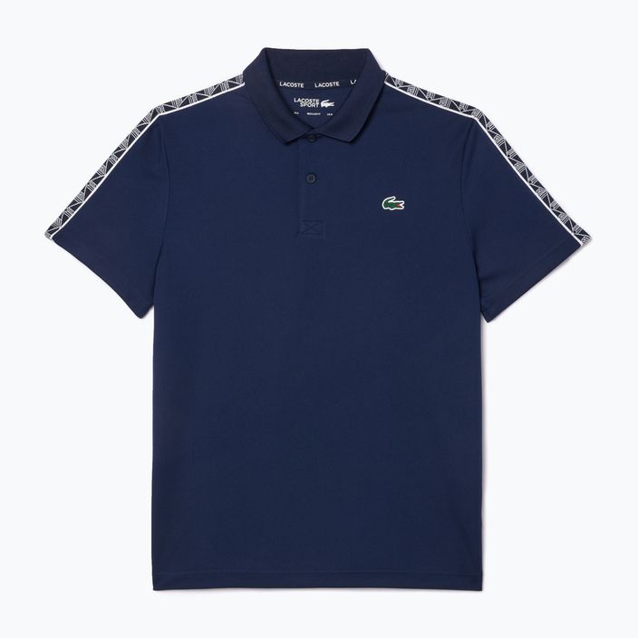 Мъжка поло риза Lacoste DH2557 тъмно синьо 4