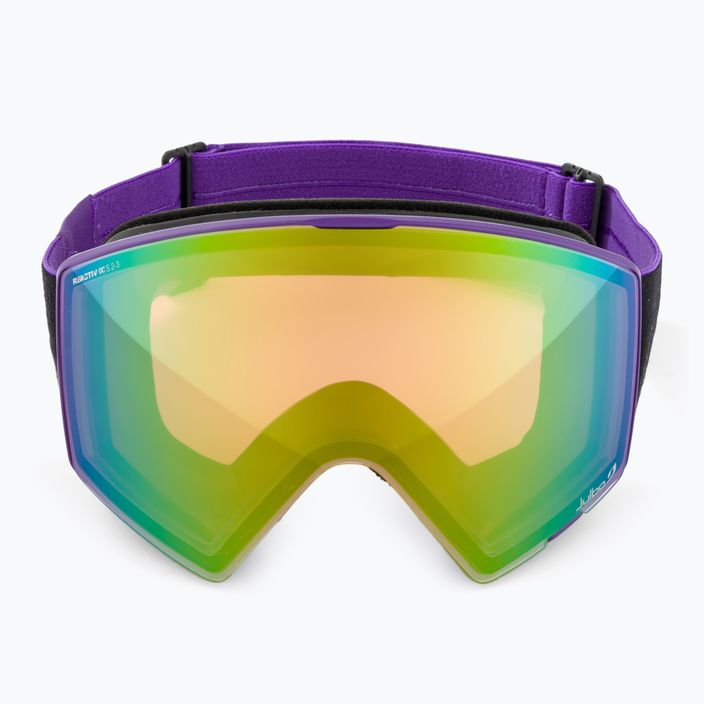 Julbo Razor Edge Reactiv Glare Control ски очила лилаво/черно/блестящо зелено 2