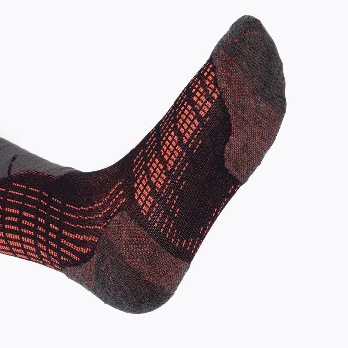Ски чорапи SIDAS Ski Comfort черни/оранжеви CSOSKCOMF22_BKOR 4
