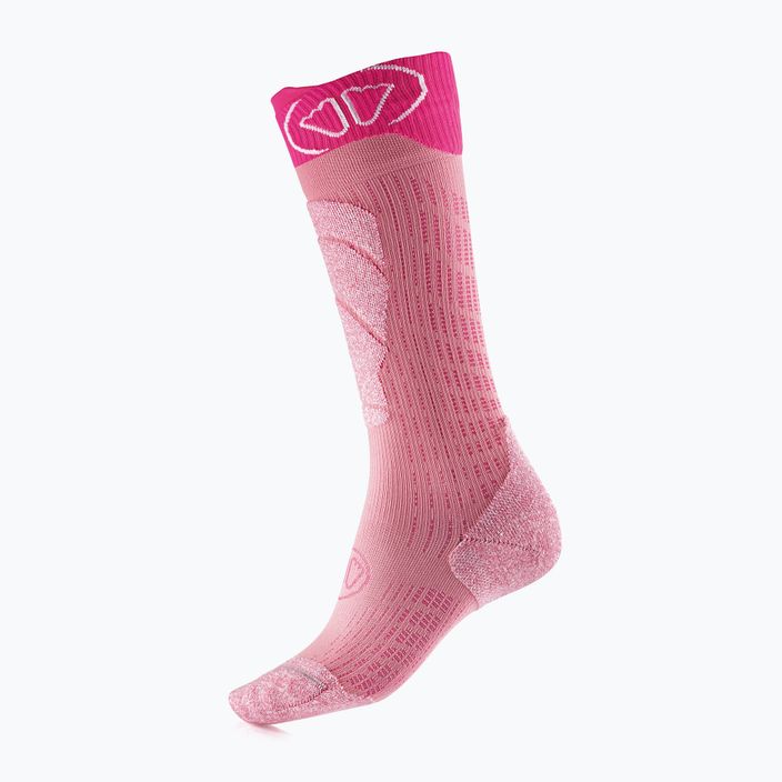 Детски чорапи SIDAS Ski Merino розови CSOSKMEJR22_PIPU 7