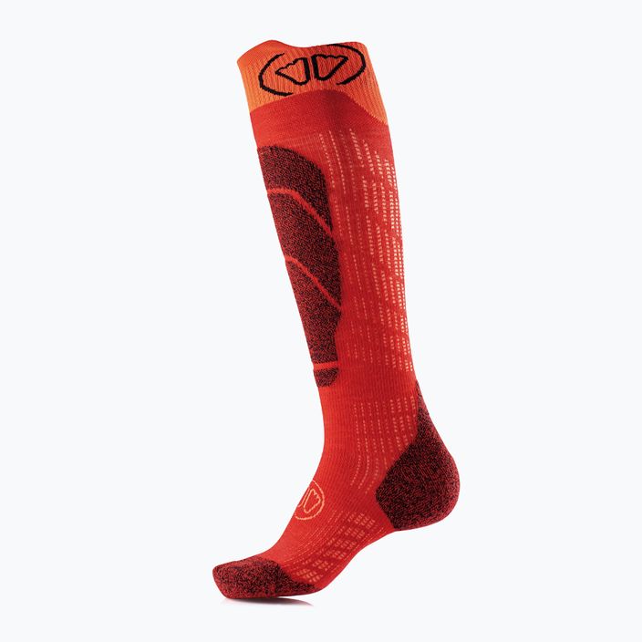 Детски ски чорапи SIDAS Ski Merino orange CSOSKMEJR22_REOR 7